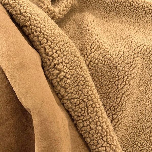 Искусственный мех "Тедди" на замше Max Mara