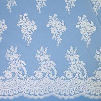 Расшитое кружевное полотно RS Couture Roma